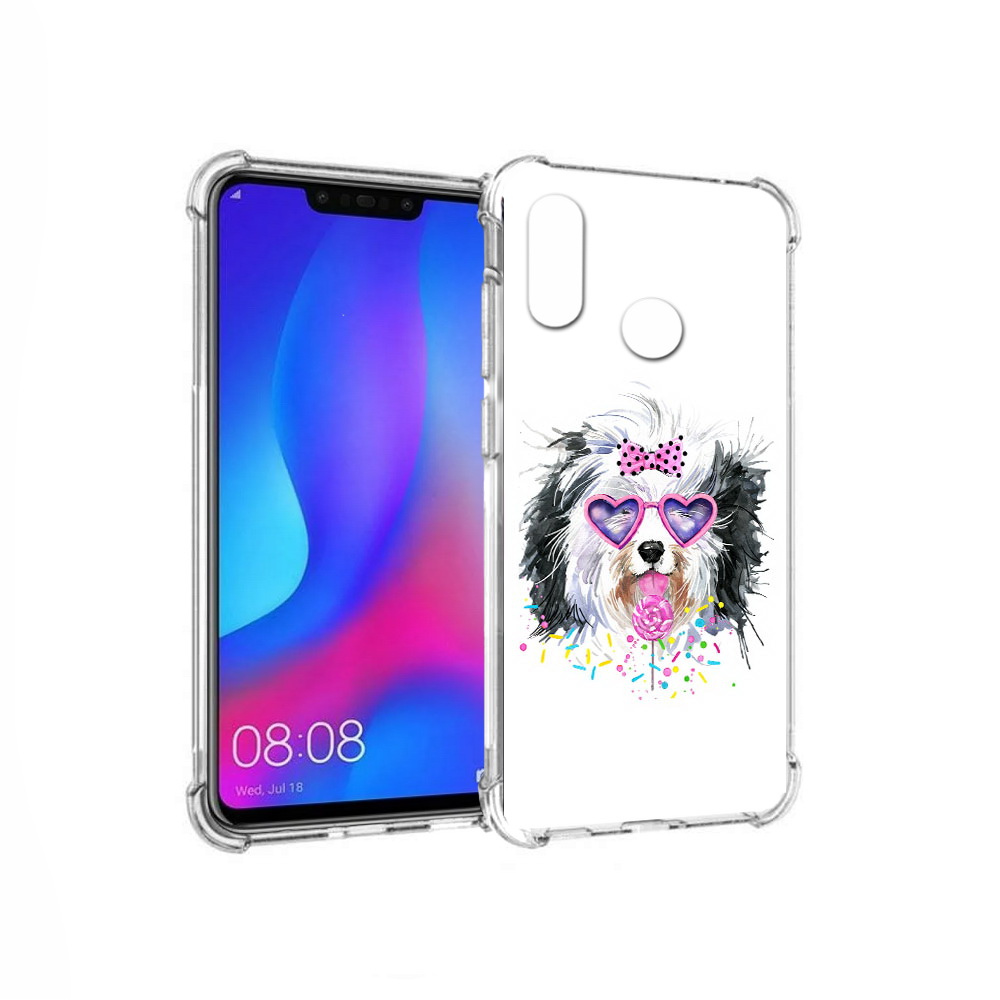 

Чехол MyPads Tocco для Huawei Nova 3 пушистик (PT115710.27.559), Прозрачный, Tocco