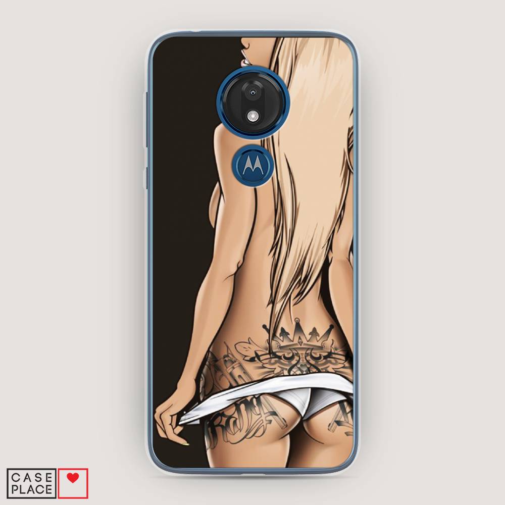 

Чехол для Motorola Moto G7 "Обнаженная девушка", 241150-6