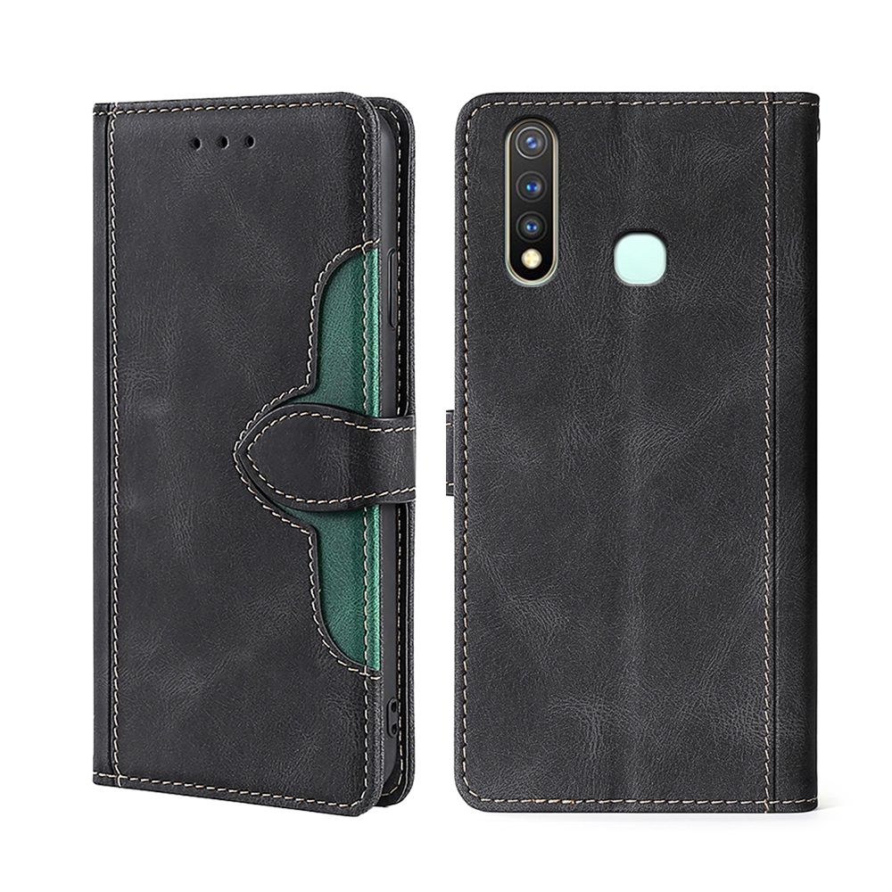 

Чехол-книжка MyPads для Vivo Y19, Черный