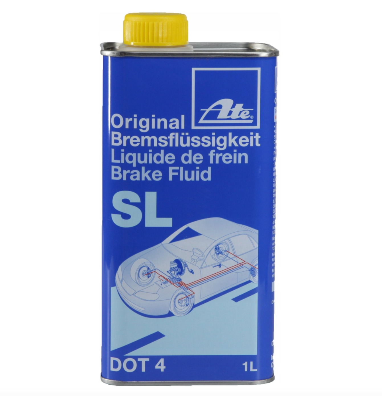 Жидкость тормозная 1л - DOT 4 SL