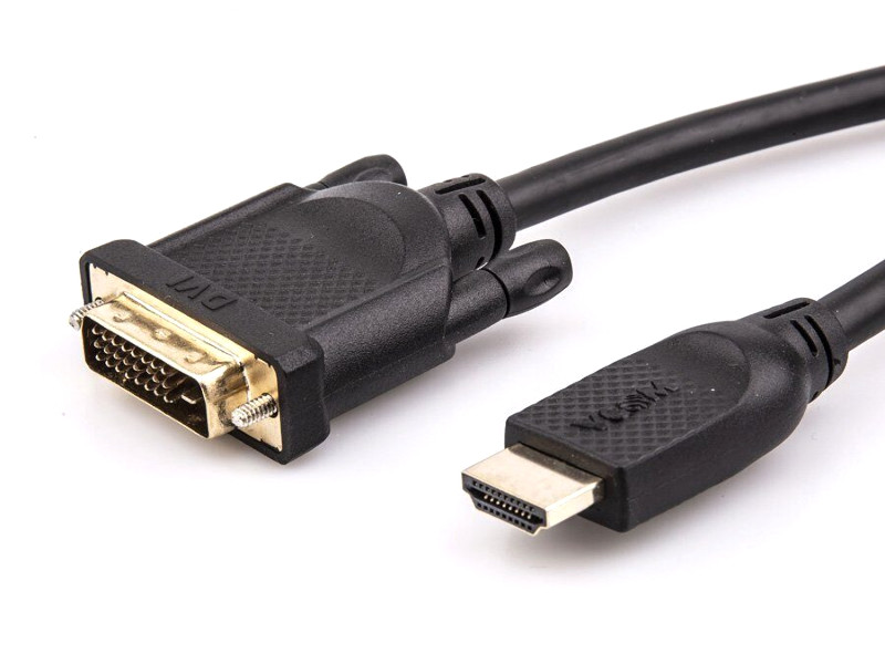 фото Кабель для компьютера vcom hdmi/am - dvi/m 7.5m cg484gd-7.5m