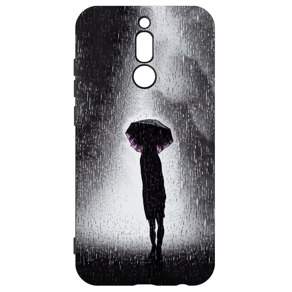 

Чехол-накладка Софт Ночная крипота для Xiaomi Redmi 8, Черный