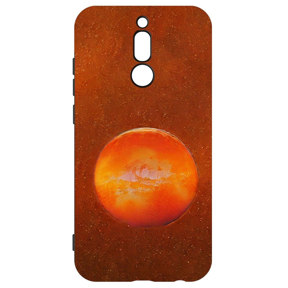 

Чехол-накладка Софт Мандариновый космос для Xiaomi Redmi 8