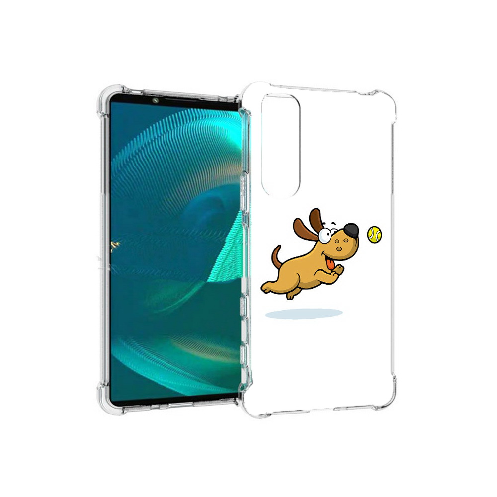 

Чехол MyPads Tocco для Sony Xperia 5 III пёсик (PT172137.231.563), Прозрачный, Tocco