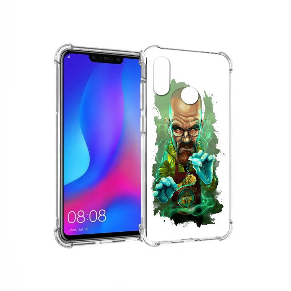 

Чехол MyPads Tocco для Huawei Nova 3 повар (PT115710.27.546), Прозрачный, Tocco