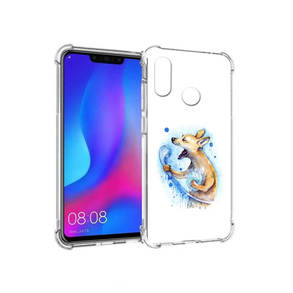 

Чехол MyPads Tocco для Huawei Nova 3 пение в душе (PT115710.27.537), Прозрачный, Tocco