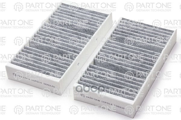 

Фильтр салона угольный (к-кт 2 шт) MERCEDES-BENZ: M-CLASS 11- PART-ONE 1CF014