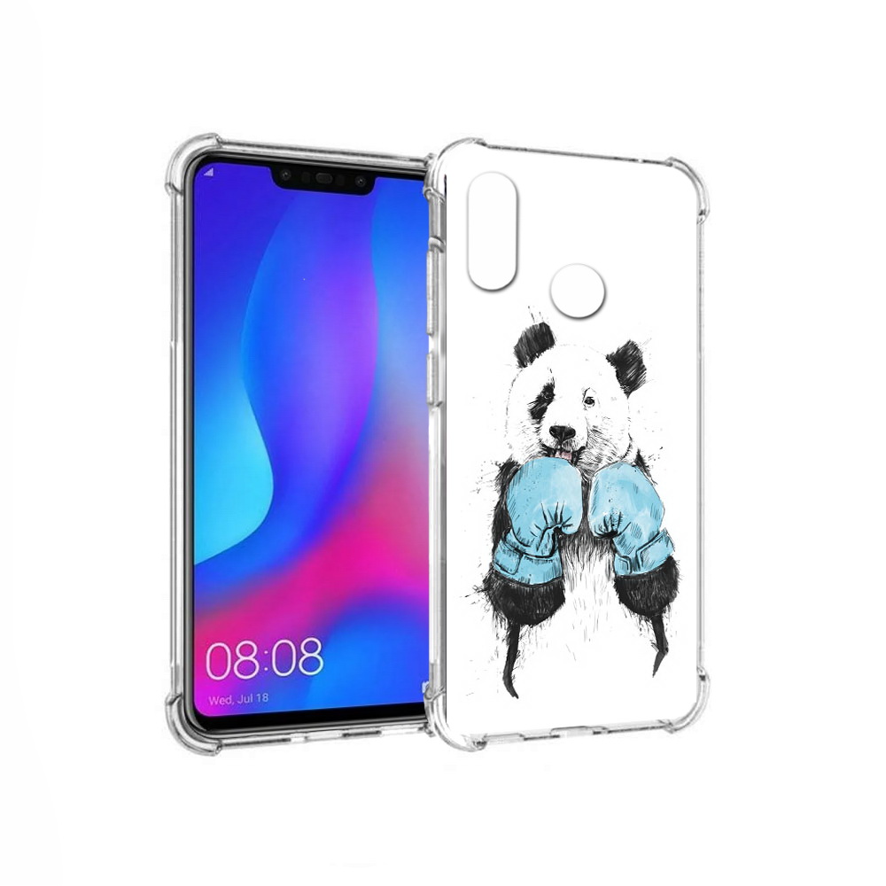 

Чехол MyPads Tocco для Huawei Nova 3 панда боксер (PT115710.27.531), Прозрачный, Tocco