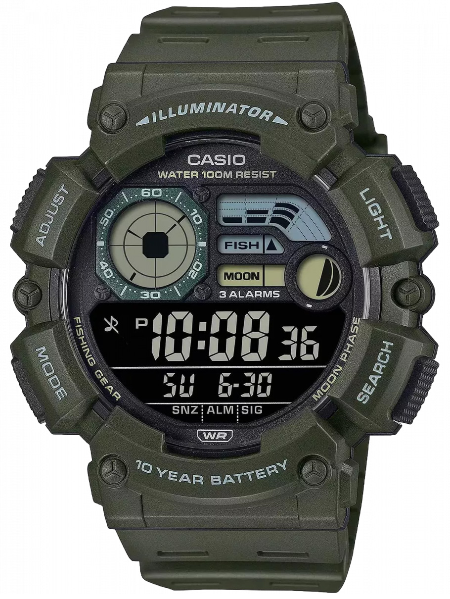 

Наручные часы мужские Casio WS-1500H-3B, WS-1500H-3B