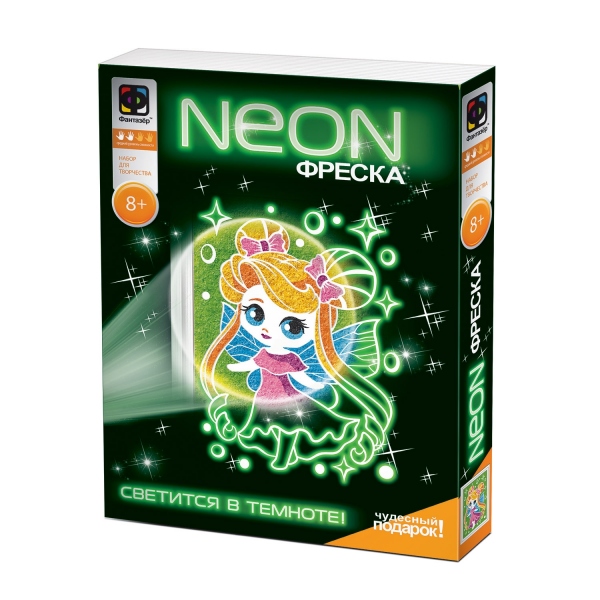 Набор для творчества Фантазер Фреска NEON Звездная фея 430024ФН 948₽