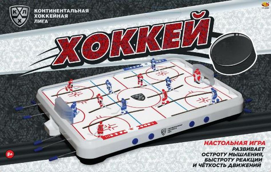 фото Настольная игра омзэт хоккеймиг кхл 74,5x46,5x9,5 см ом-48309khl