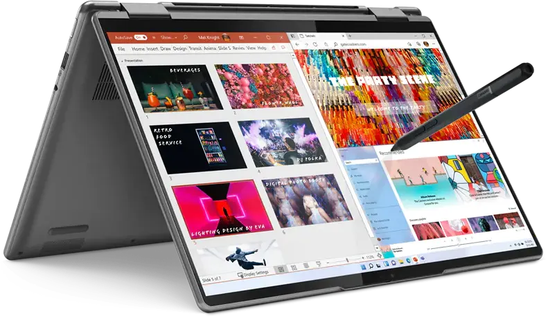 

Ноутбук Lenovo Yoga 7 14IAL7 Gray (82QE007QRU), Yoga 7 14IAL7