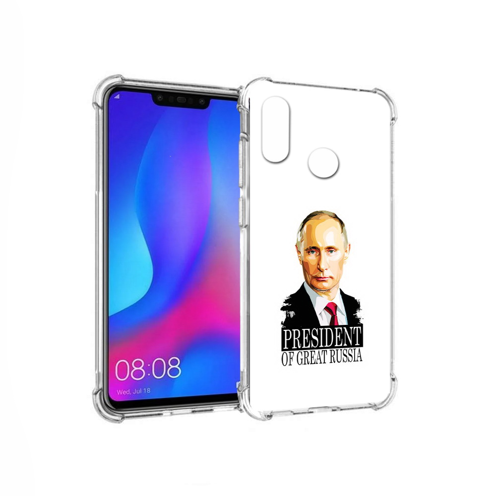 

Чехол MyPads Tocco для Huawei Nova 3 Володька (PT115710.27.50), Прозрачный, Tocco