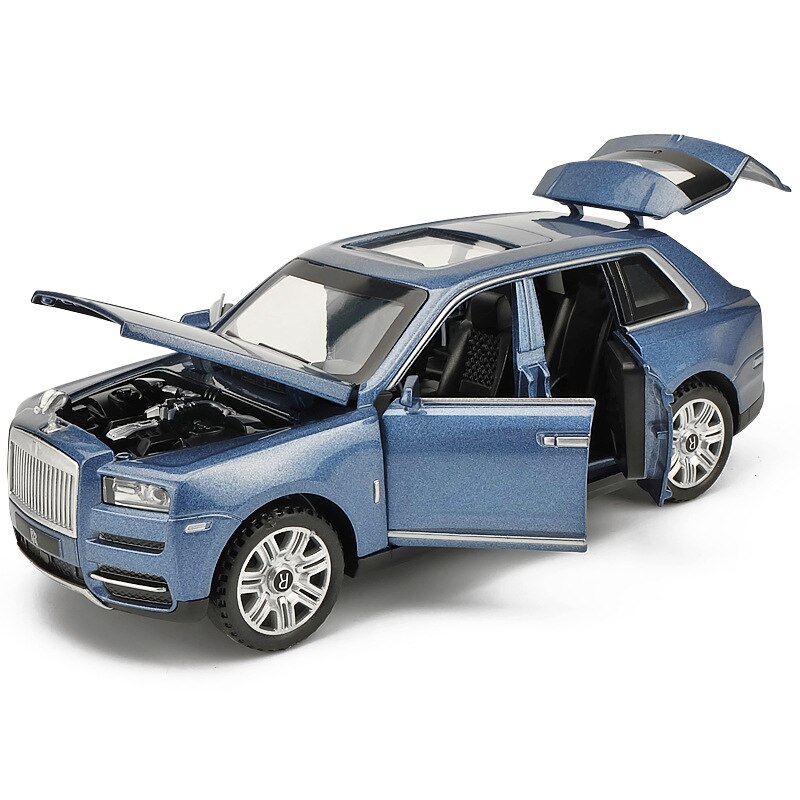 

Масштабная модель автомобиля Rolls-Royce Cullinan 1/32 Синий