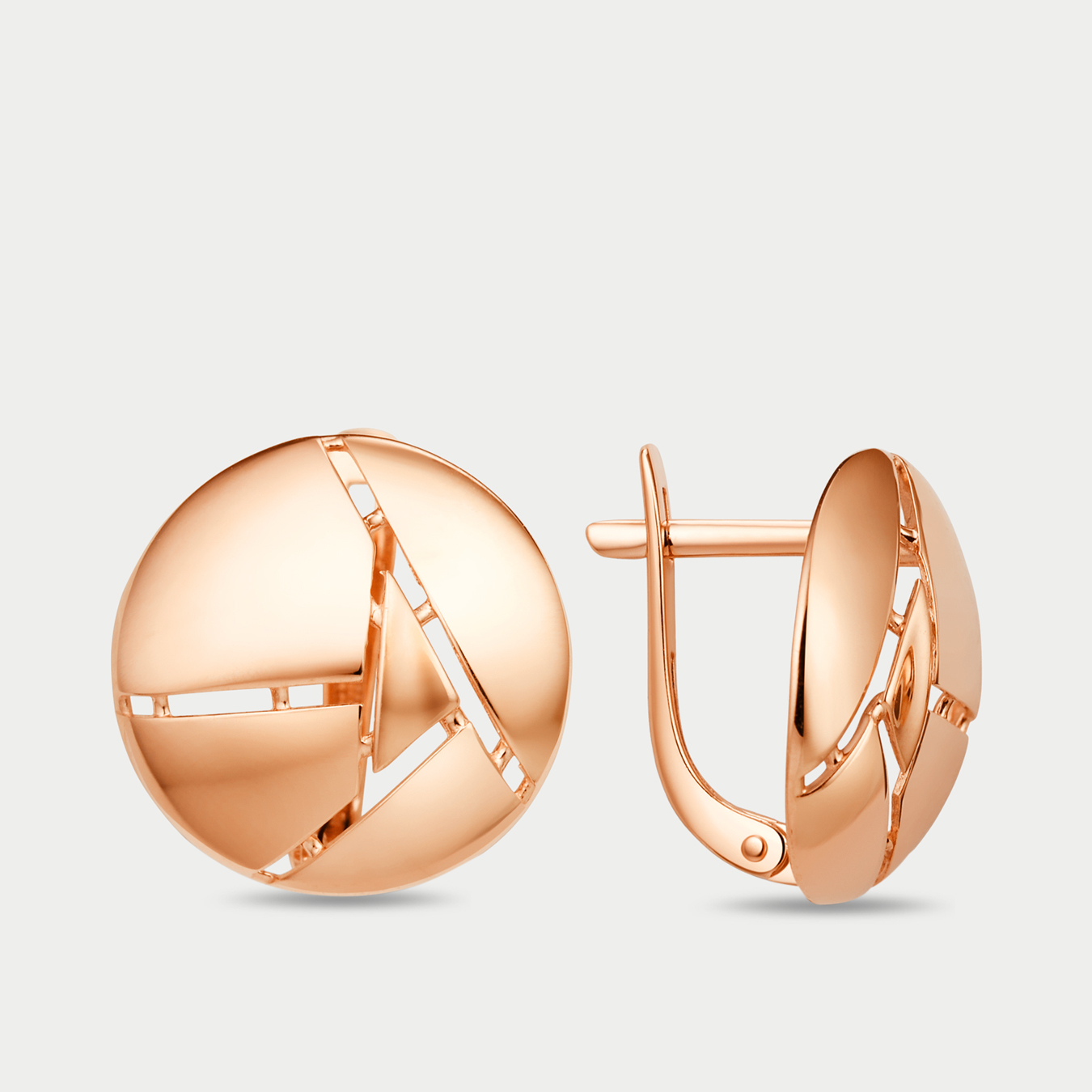 

Серьги из розового золота Династия 012312-1000, 012312-1000