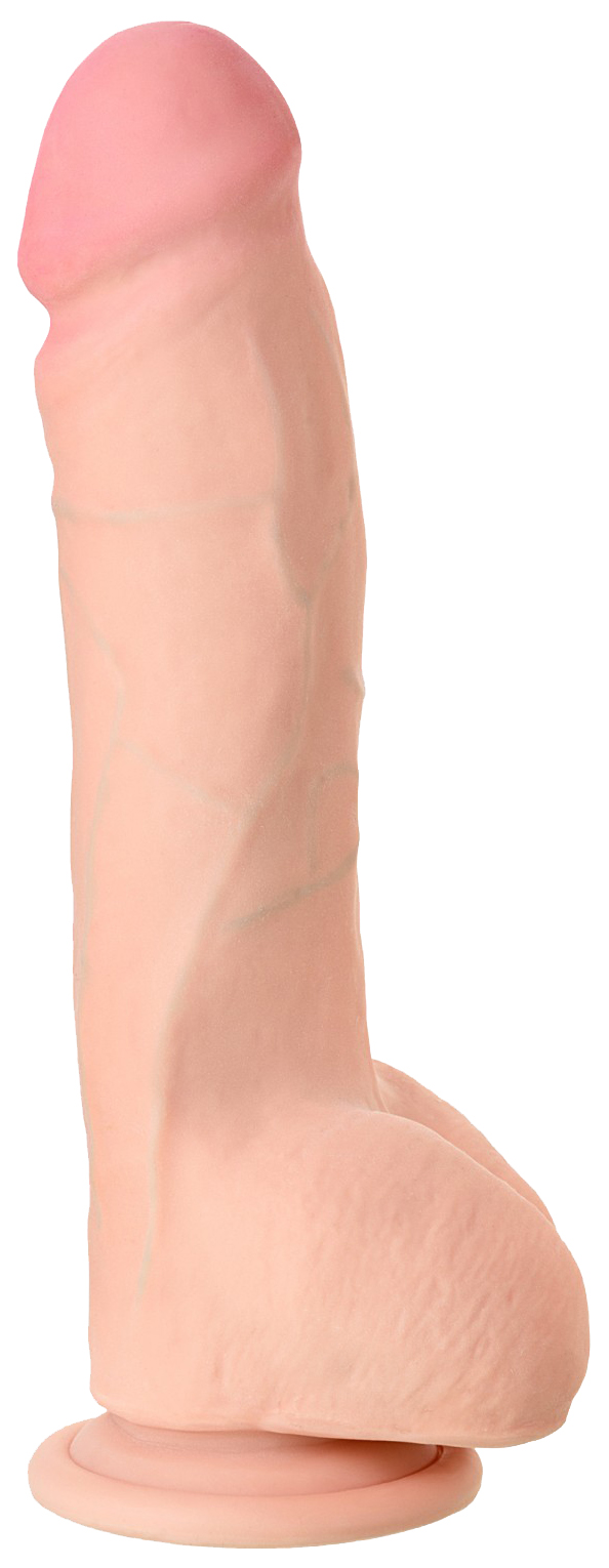 Телесный фаллоимитатор  RealStick Elite DILDO Marc - 24 см.