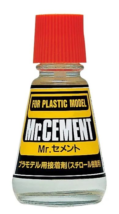 Клей Gunze Sangyo Mr. Cement (с кисточкой), 40 мл MC-124 MC-124