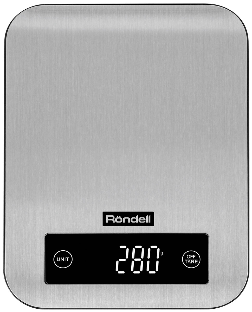 Весы кухонные Rondell RDE-1551 Silver