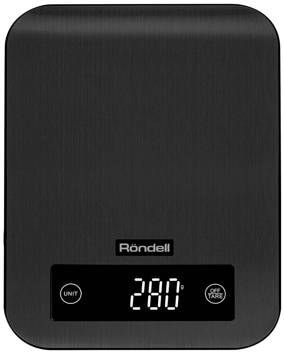 фото Весы кухонные rondell rde-1550 black