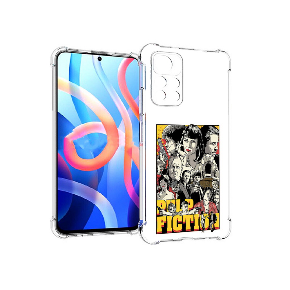 Чехол MyPads Tocco для Xiaomi Poco M4 Pro 5G комикс картинка (PT200061.301.390)