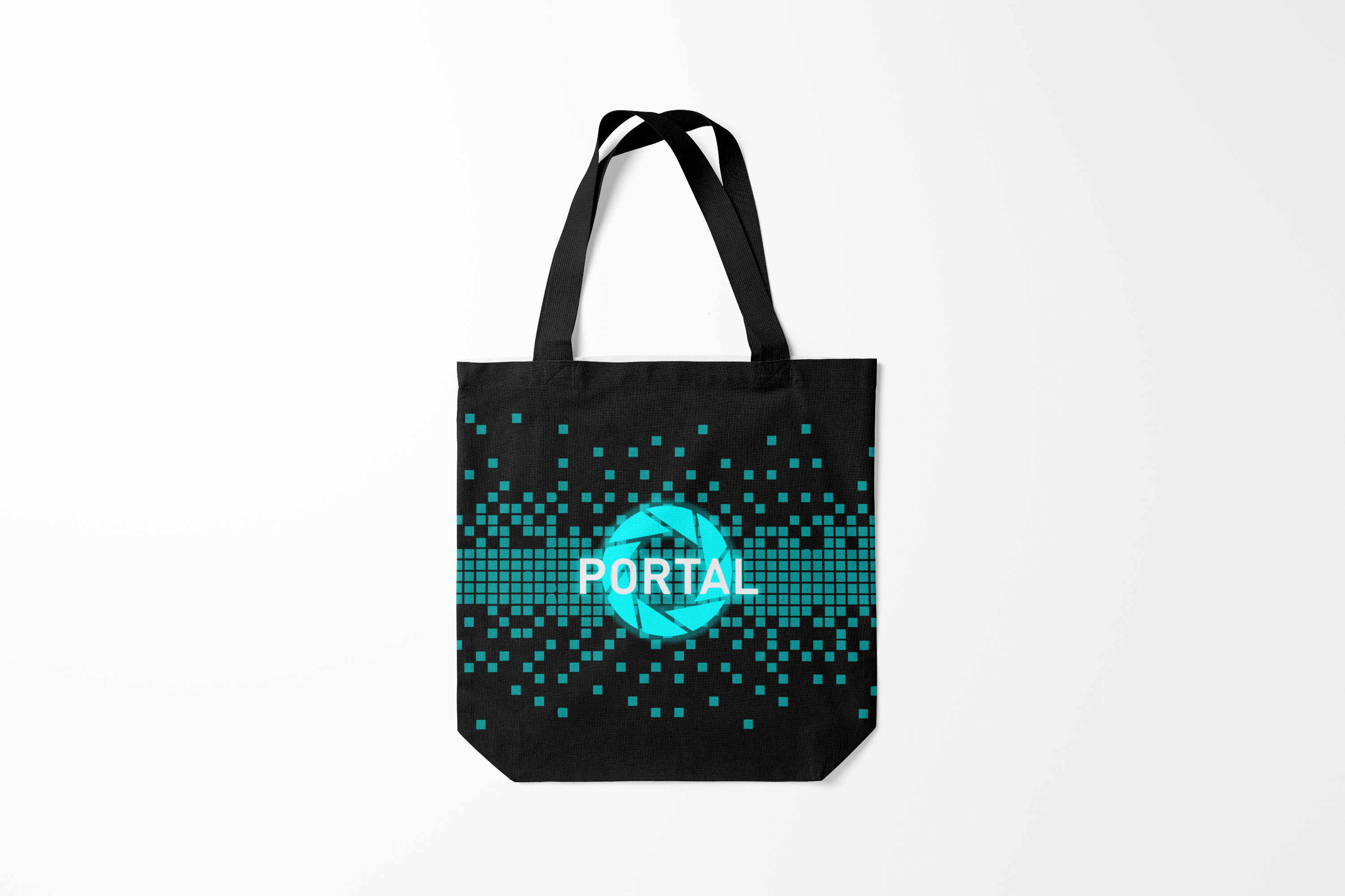 

Сумка шoппер унисекс Burnettie Portal, черный, Portal