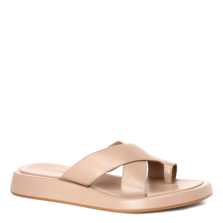 

Шлепанцы женские Tendance CLF376-04 бежевые 35 EU, CLF376-04