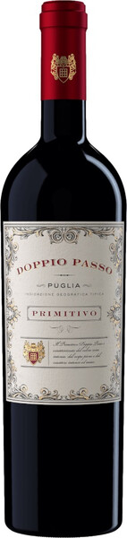 Вино Doppio Passo, Primitivo, Puglia IGT, 0,75 л