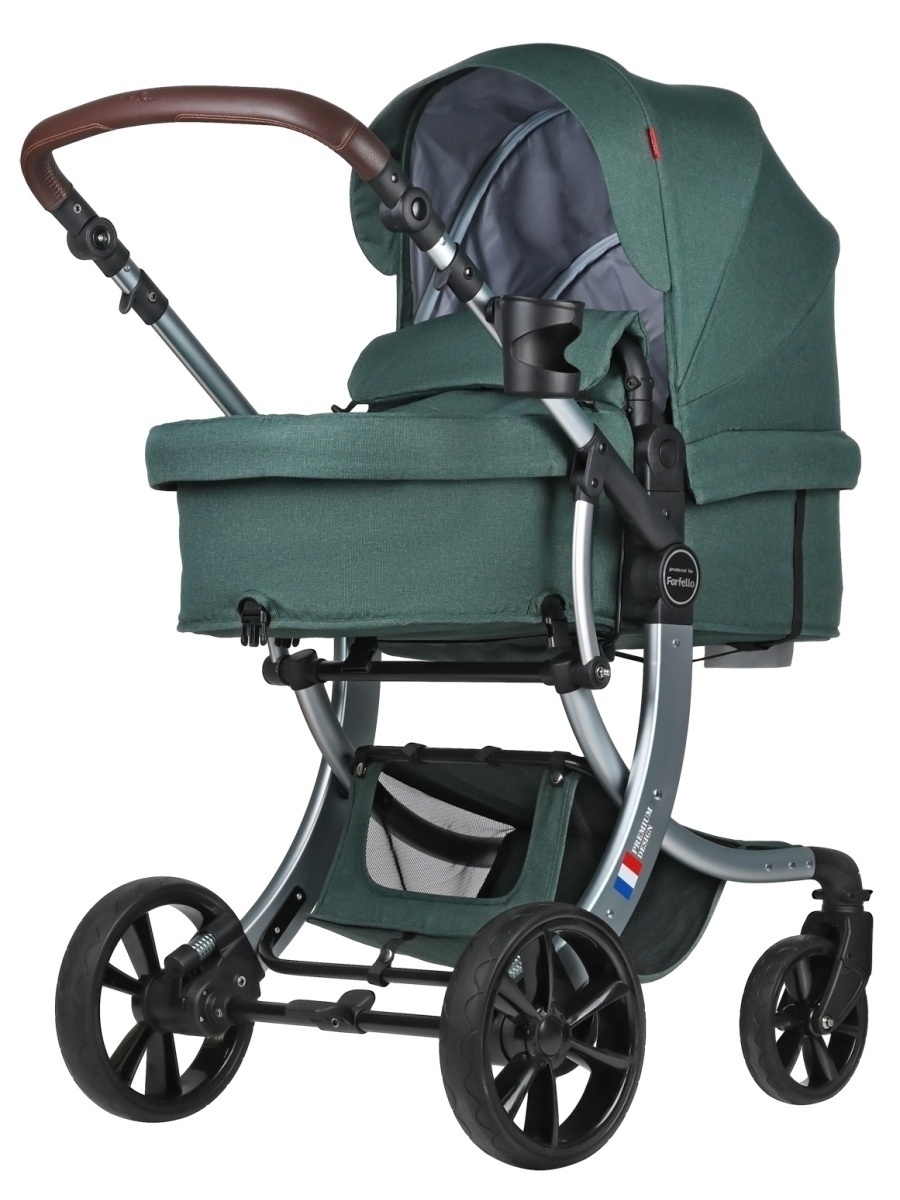 фото Коляска трансформер aimile original new silver nds-1 farfello