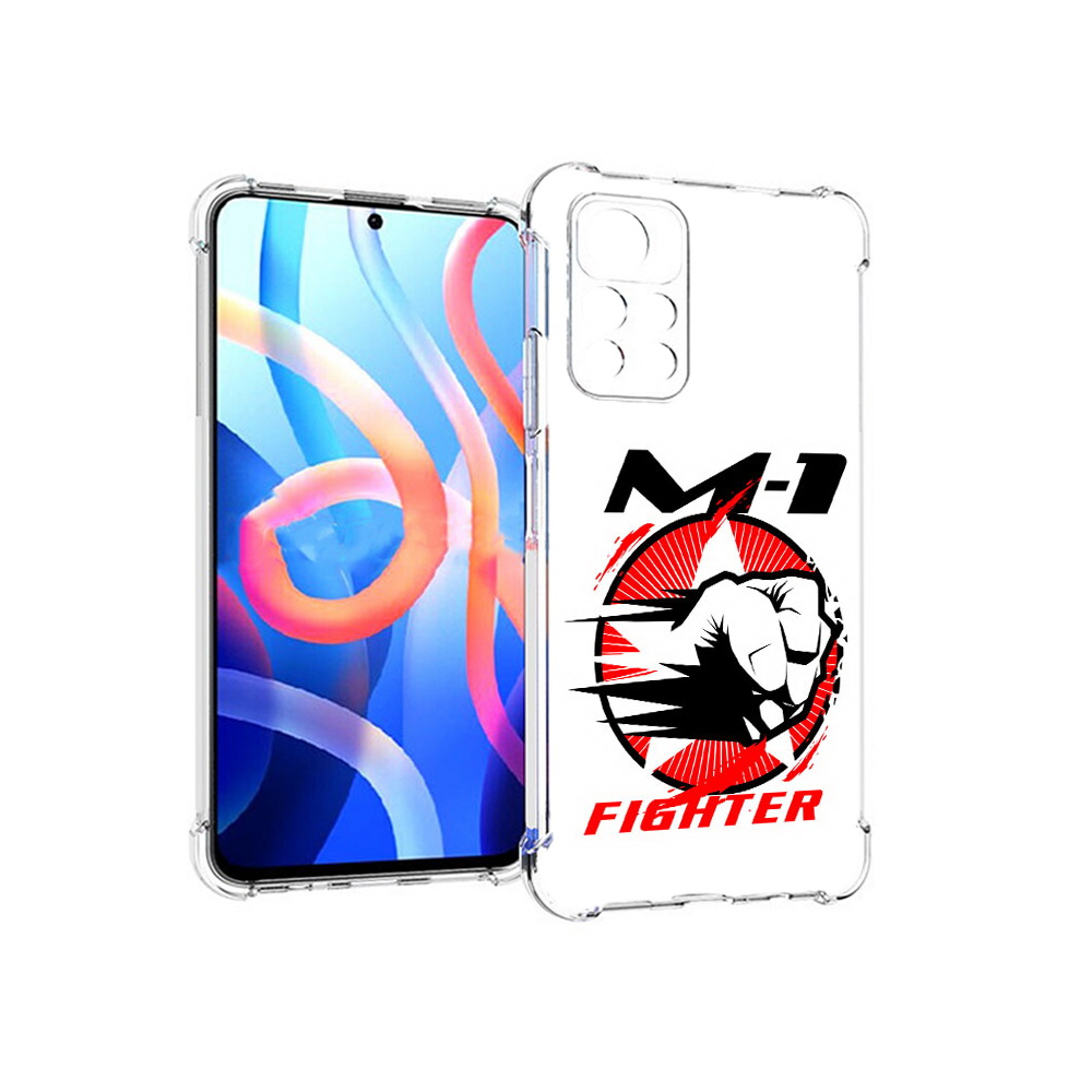 

Чехол MyPads Tocco для Xiaomi Poco M4 Pro 5G единоборства М-1 (PT200061.301.342), Прозрачный, Tocco