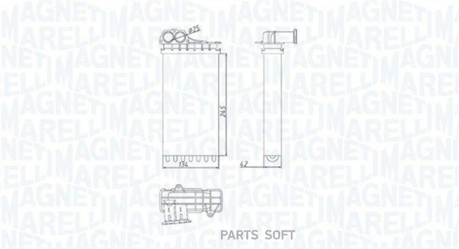 

MAGNETI MARELLI Отопитель