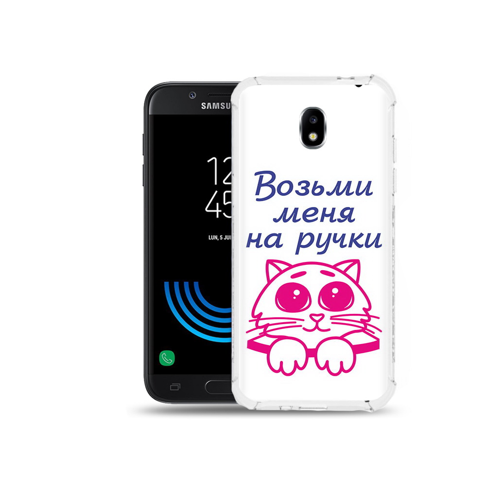 

Чехол MyPads Tocco для Samsung Galaxy J5 (2017) мяу, Прозрачный, Tocco