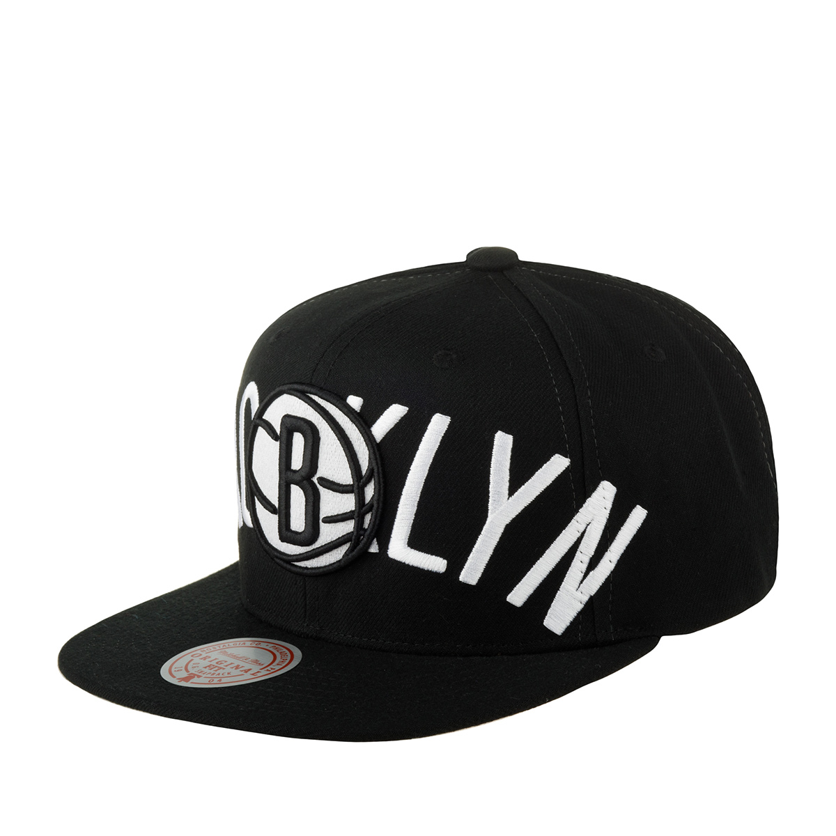 Бейсболка унисекс Mitchell & Ness HHSS7646-BNEYYPPPBLCK Brooklyn Nets NBA черная, one size