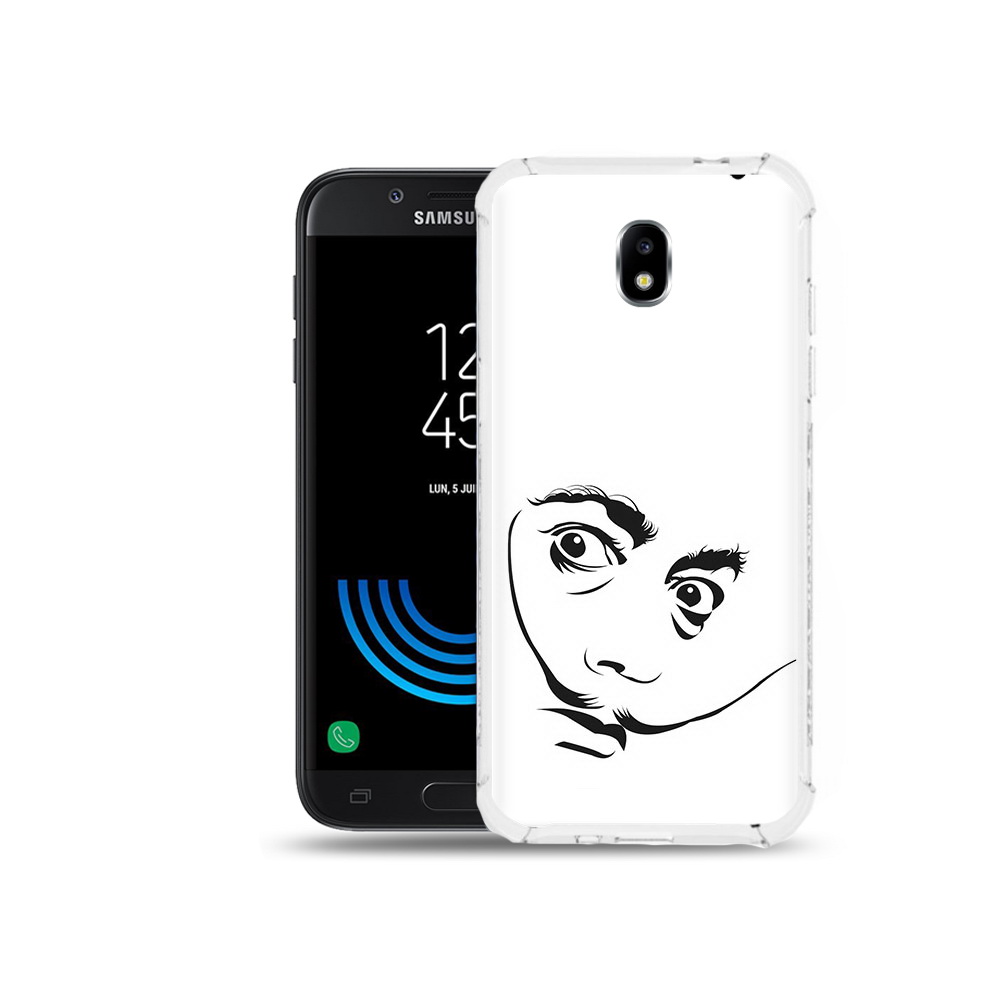 

Чехол MyPads Tocco для Samsung Galaxy J5 (2017) мужчина с длинными усами, Прозрачный, Tocco