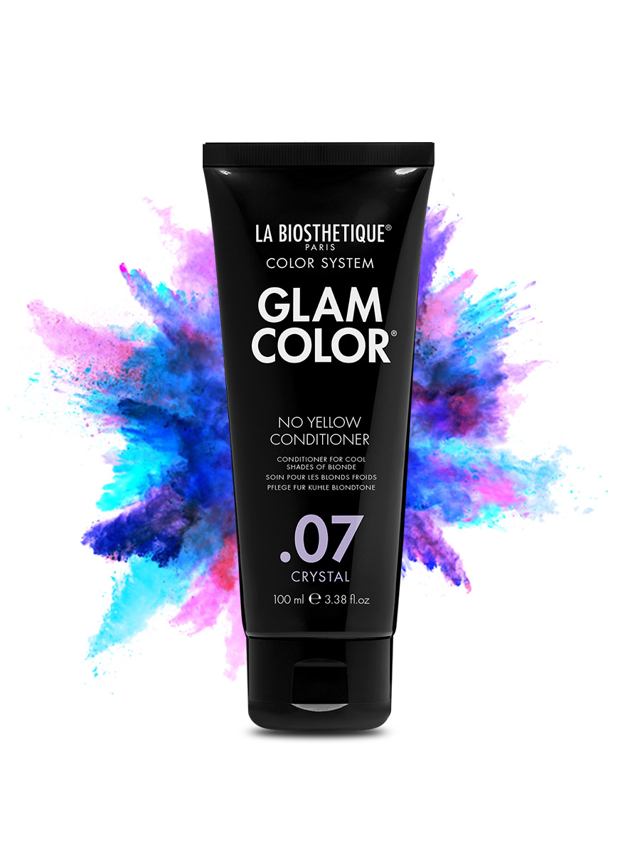 Кондиционер La Biosthetique Glam Color No Yellow Conditioner 07 Crystal 100 мл кондиционер для подготовки воды ada chlor off нейтрализует хлор 200 мл