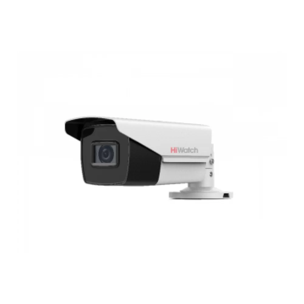 Цилиндрическая видеокамера HiWatch DS-T506(D) с HD-TVI разрешением и вариофокальным объективом 2.7-13.5 мм.