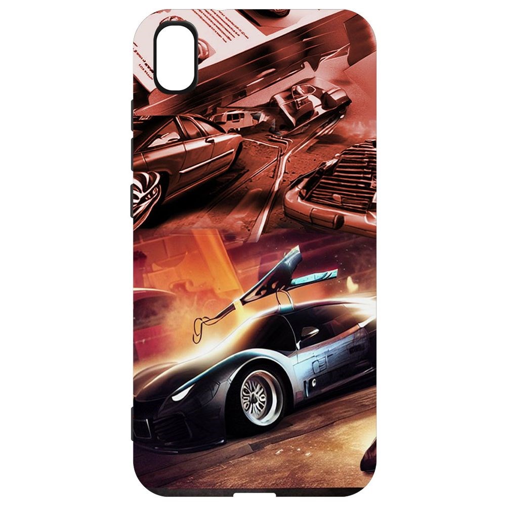 

Чехол-накладка Софт Автодинамика для Xiaomi Redmi 7A, Черный
