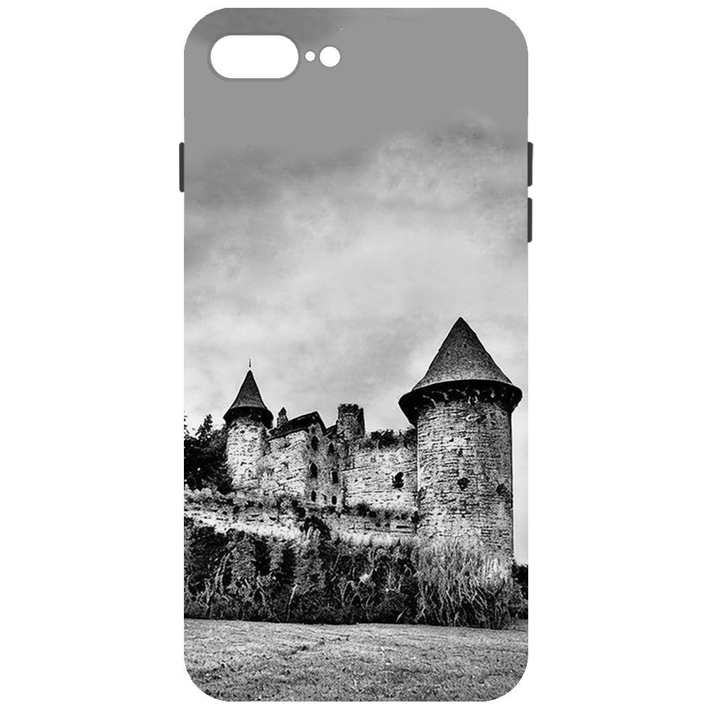 

Чехол-накладка Софт Старый замок для iPhone 7 Plus/8 Plus, Черный