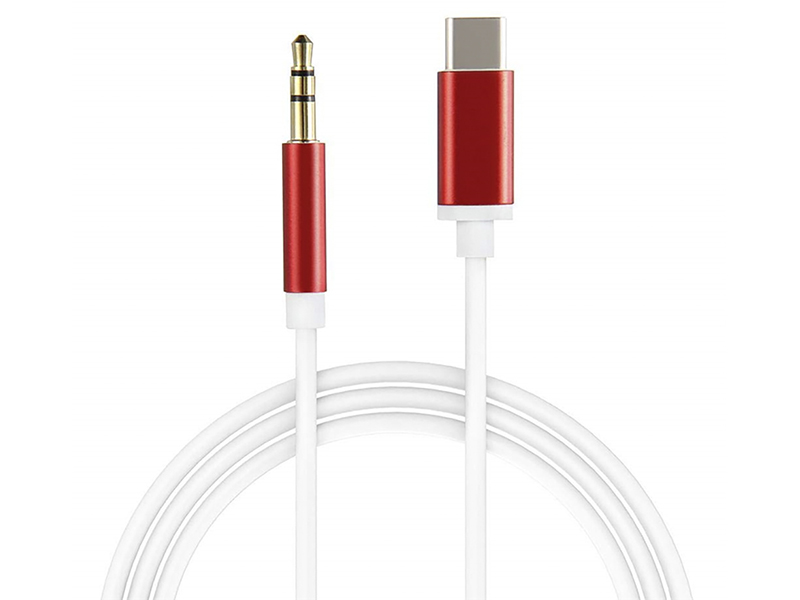 

Аксессуар GCR Type-C - AUX Jack 3.5mm White-Red GCR-52327, Разноцветный, GCR-52327