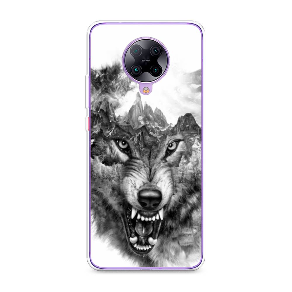 

Чехол Awog "Волк в горах" для Xiaomi Redmi K30 Pro, 38850-1
