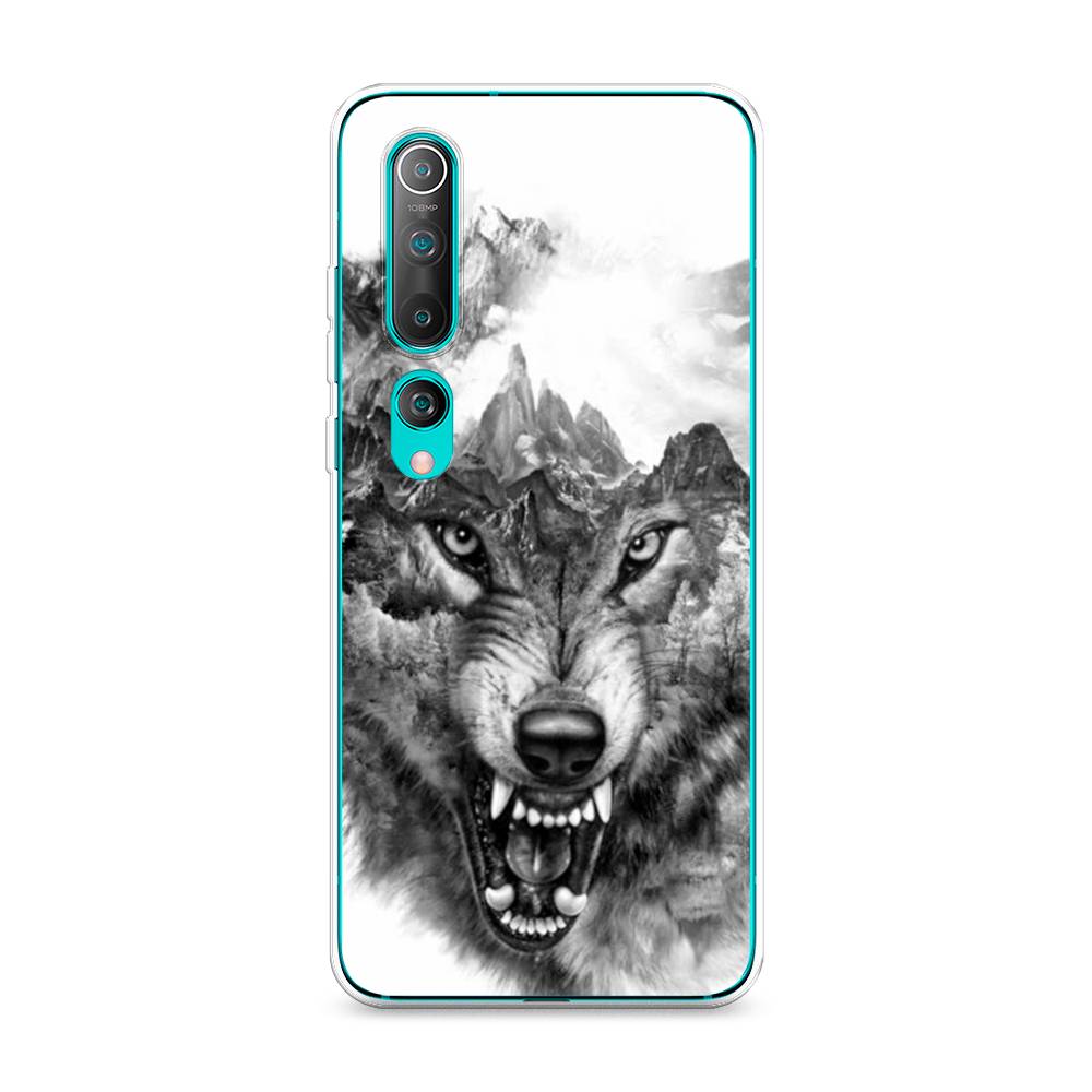 

Чехол Awog "Волк в горах" для Xiaomi Mi 10, 37550-1