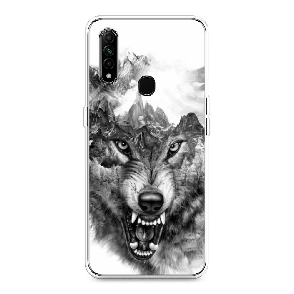 

Чехол Awog "Волк в горах" для Oppo A31, Разноцветный, 252250-1