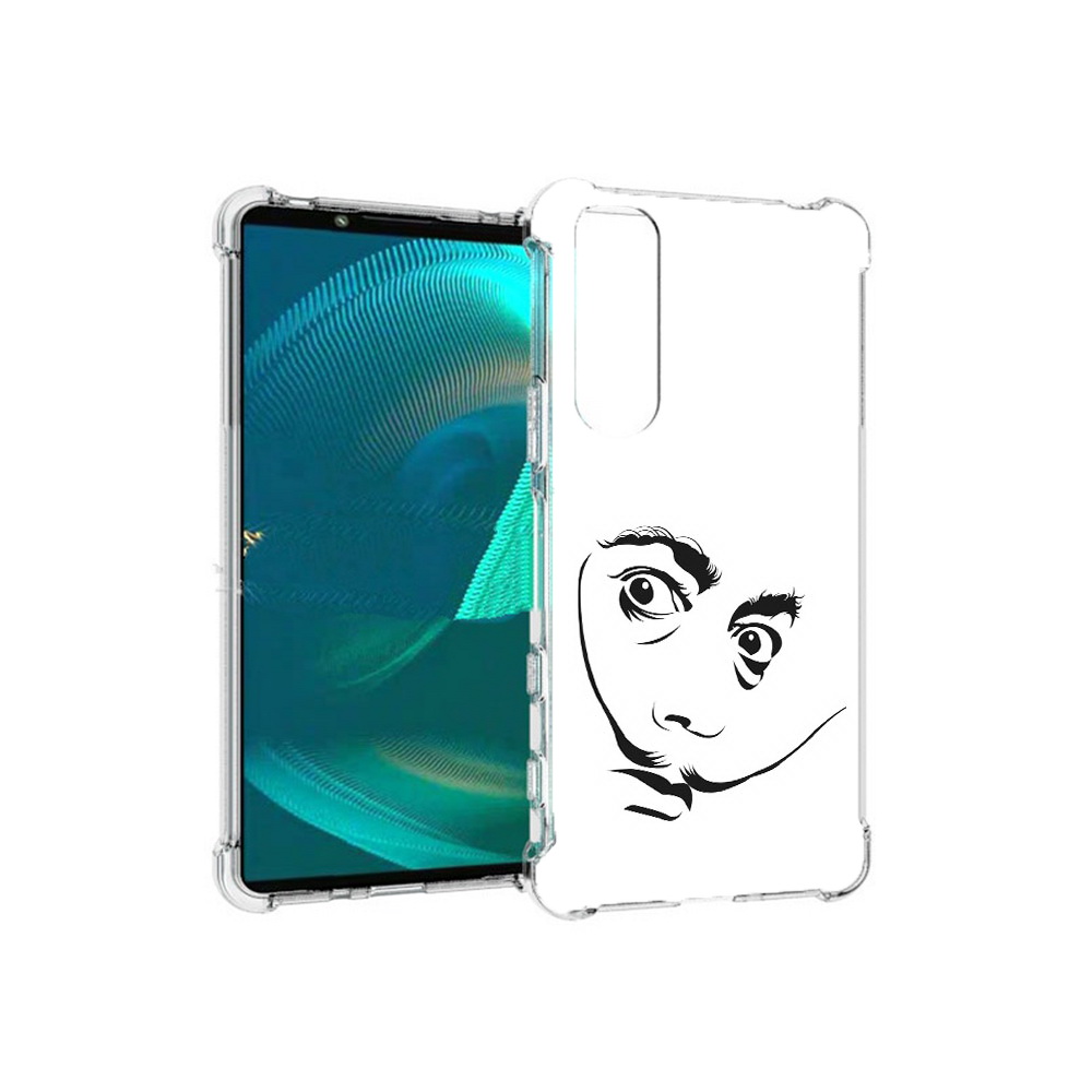 

Чехол MyPads Tocco для Sony Xperia 5 III мужчина с длинными усами (PT172137.231.487), Прозрачный, Tocco