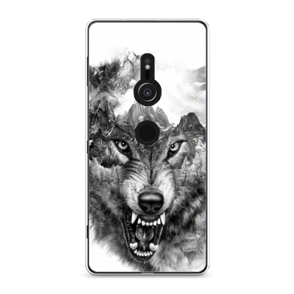 

Чехол Awog "Волк в горах" для Sony Xperia XZ2, 52850-1