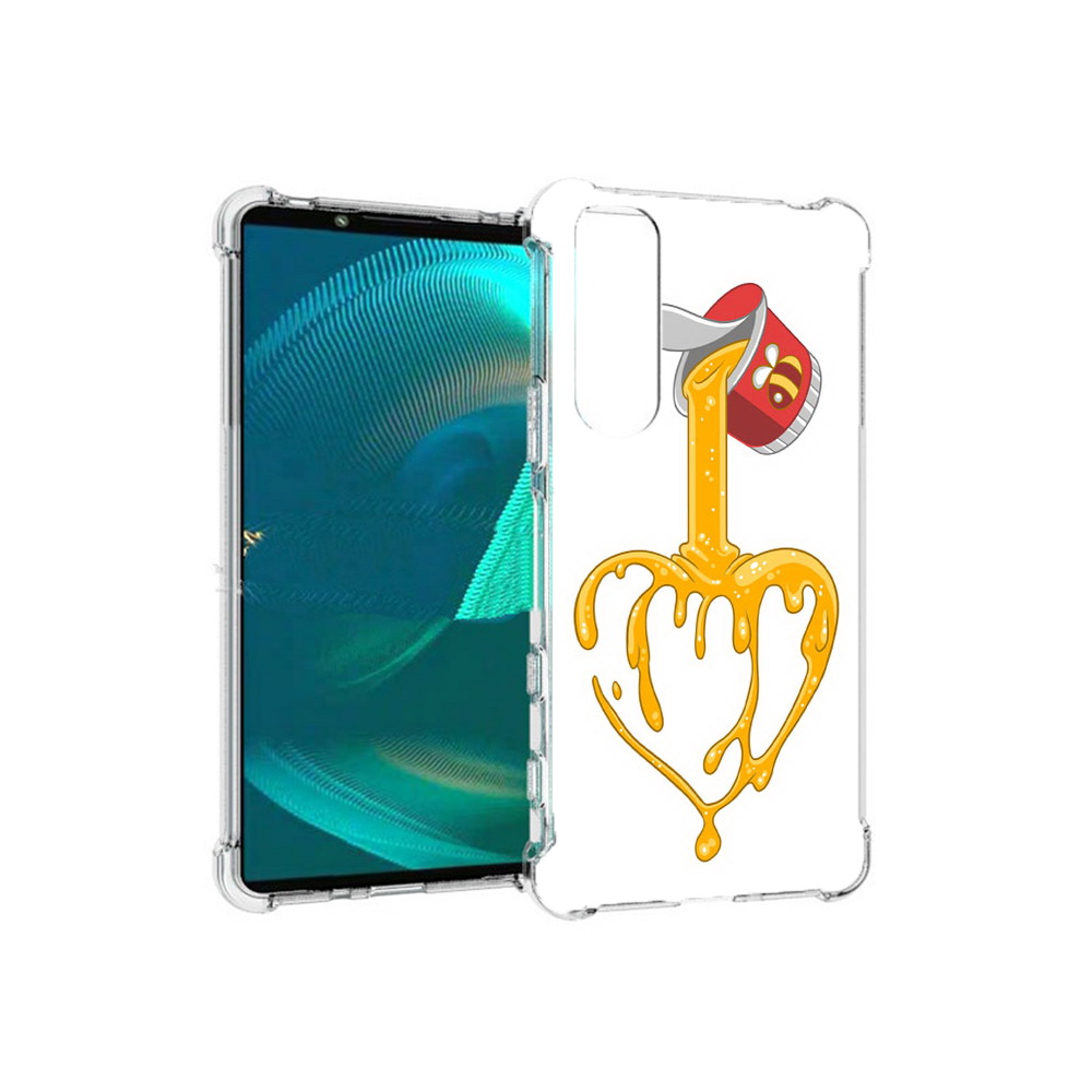 

Чехол MyPads Tocco для Sony Xperia 5 III медовое сердце (PT172137.231.471), Прозрачный, Tocco