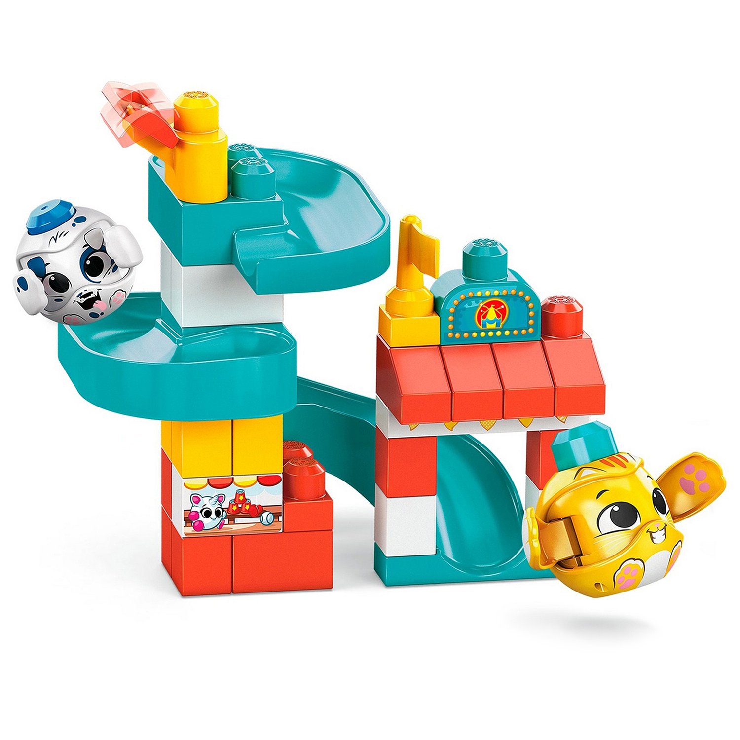 фото Конструктор mattel mega bloks fisher-price прячься и катайся gkx70