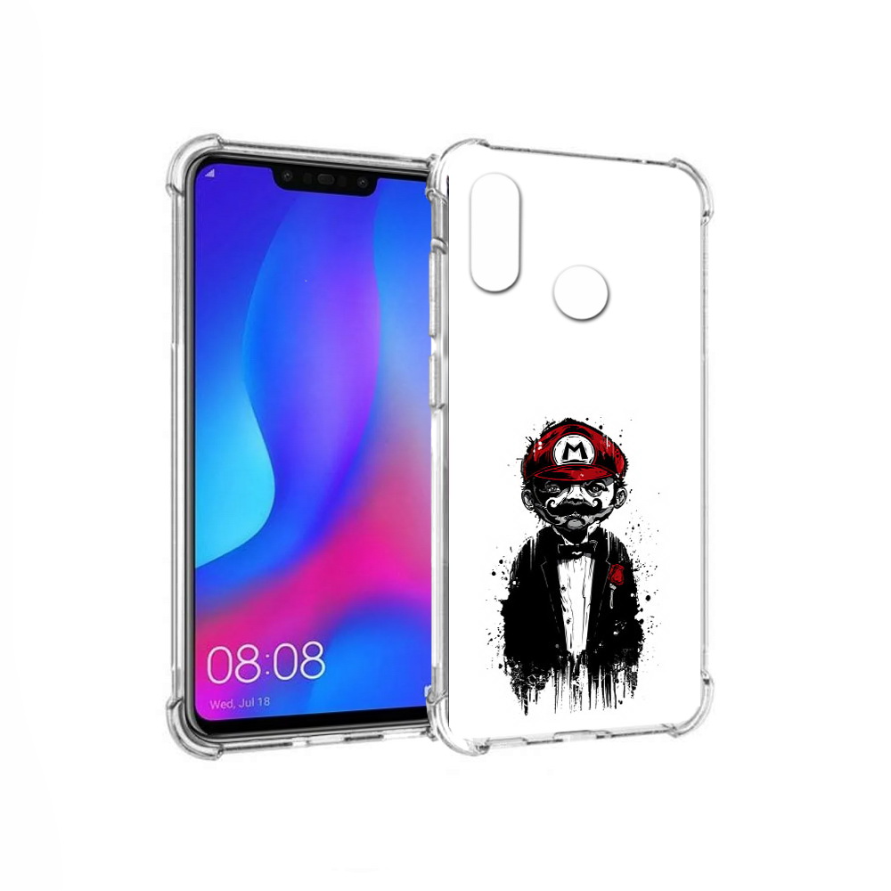 

Чехол MyPads Tocco для Huawei Nova 3 марио (PT115710.27.458), Прозрачный, Tocco