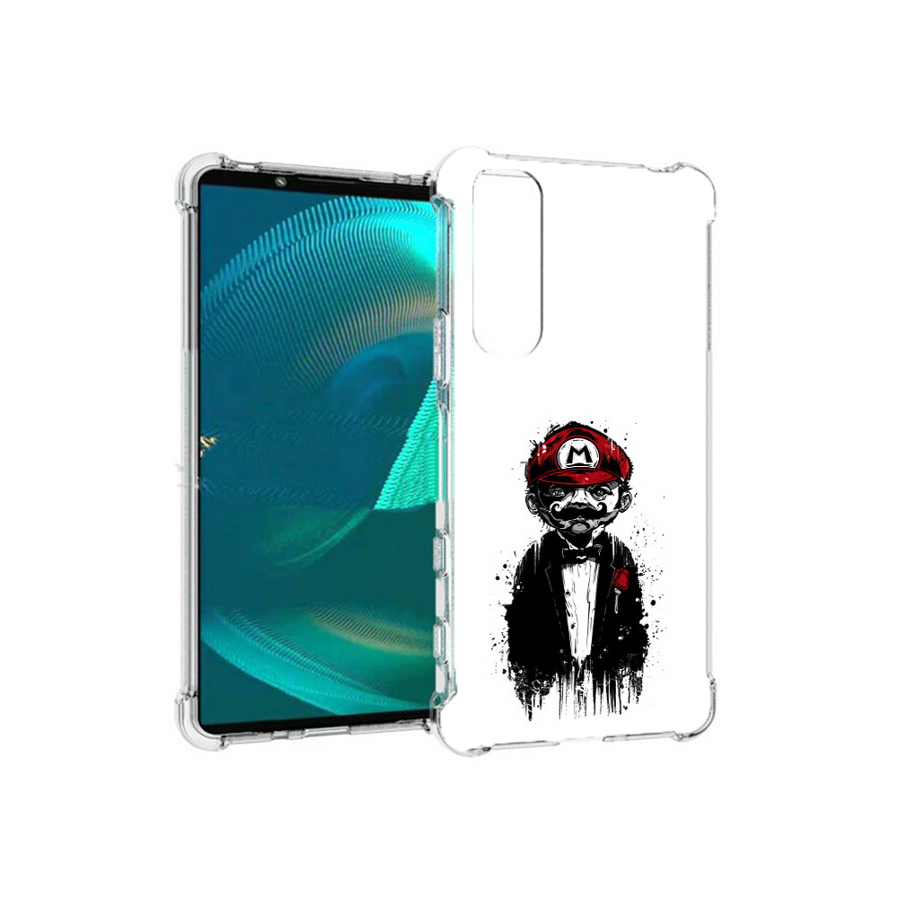 

Чехол MyPads Tocco для Sony Xperia 5 III марио (PT172137.231.458), Прозрачный, Tocco