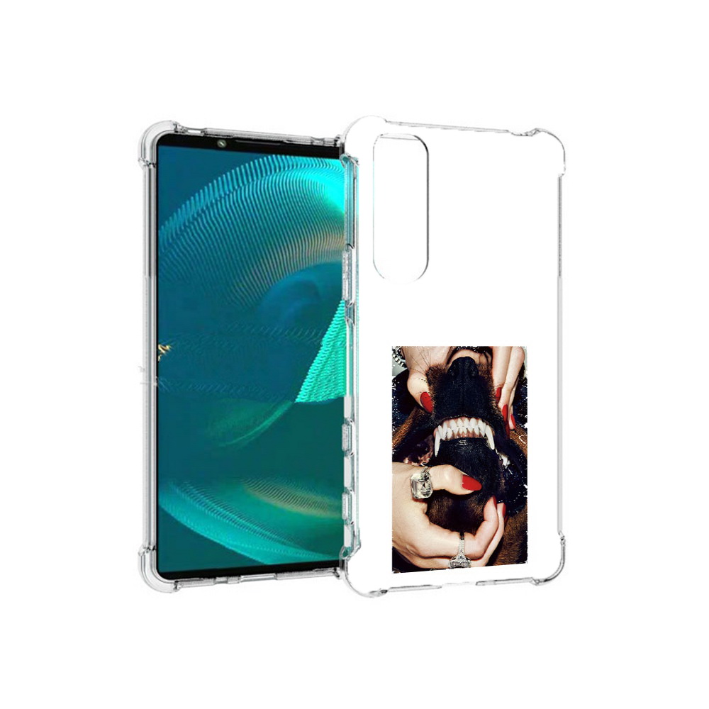 

Чехол MyPads Tocco для Sony Xperia 5 III маникюр (PT172137.231.457), Прозрачный, Tocco