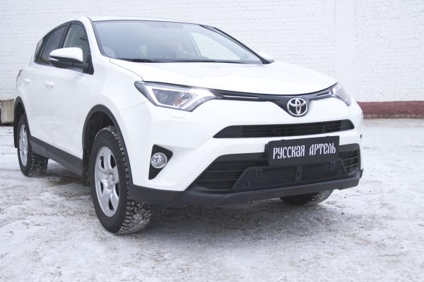 Защитная сетка решетки переднего бампера для Toyota RAV4 (2015-2019)