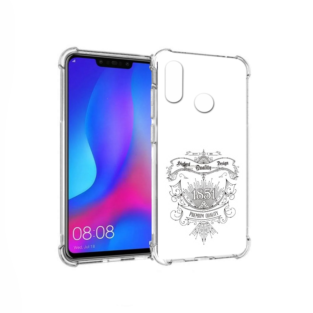 Чехол MyPads Tocco для Huawei Nova 3 логотип 1851 год (PT115710.27.444)